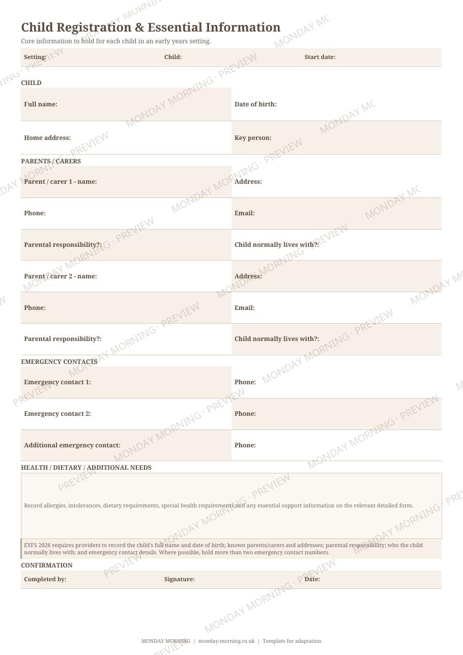 Complete Early Years Essentials preview 1